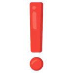 Exclamation Emoji representing surprise, urgency, excitement, or strong emphasis in messages and digital conversations.