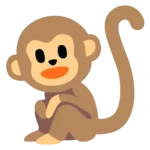 Monkey Emoji showing playful, curious, or cheeky expressions, representing fun, mischief, and lighthearted moments.